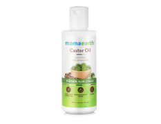 Mamaearth 100% Pure Castor Oil, Cold Pressed, To Support Hair Growth, Good Skin And Strong Nails, 150 Ml