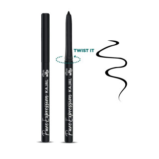 Himalaya Pure Expression Kajal Black, Matte Finish 0.30g - Bazaar5