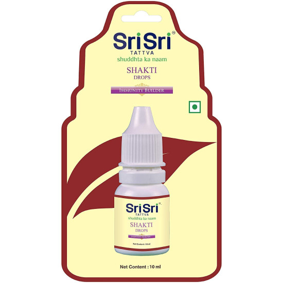 Sri Sri Ayurveda Tattva Shakti Drops, 10ml (Pack of 5)