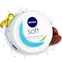 NIVEA Soft Light Moisturizer 500ml - Instant Hydration with Vitamin E & Jojoba Oil