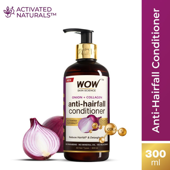WOW Skin Science Onion Red Seed Oil Conditioner 300 Millilitres