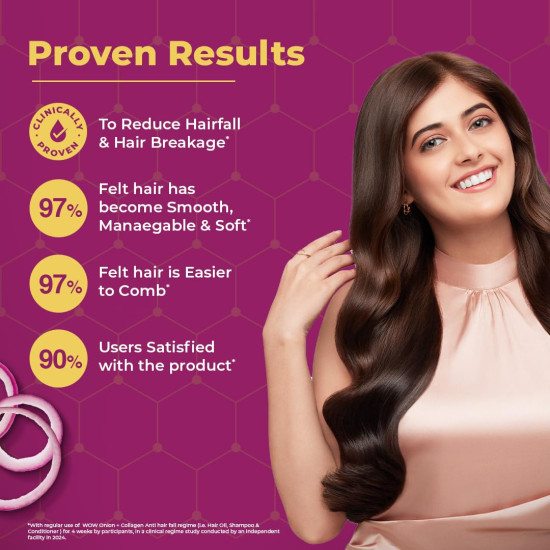 WOW Skin Science Onion Red Seed Oil Conditioner 300 Millilitres