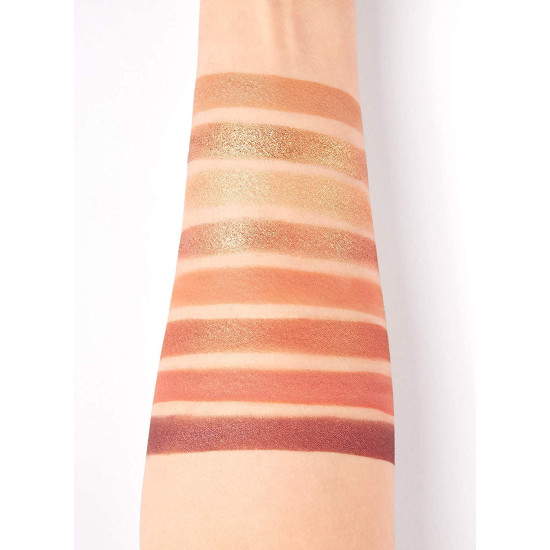 SUGAR Cosmetics Blend The Rules Eyeshadow Palette | Long Lasting, Smudge Proof & Shimmery Finish | 10.4 Gm - 01 Flawless (8 Warm Neutral Shades)