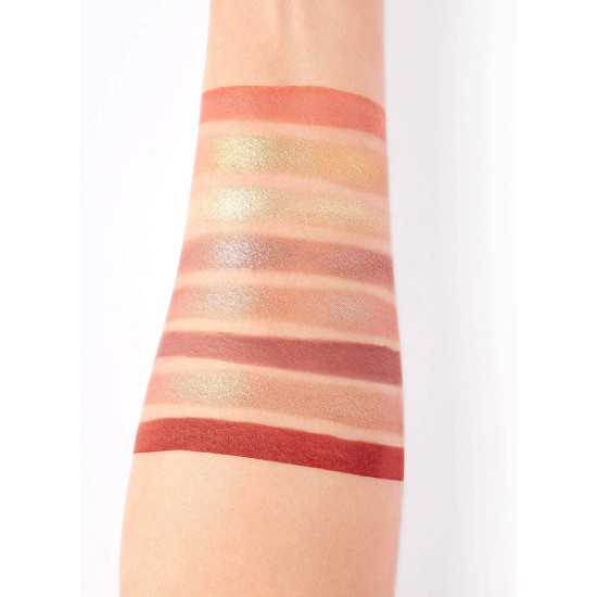 SUGAR Cosmetics Blend The Rules Eyeshadow Palette | Long Lasting, Smudge Proof & Shimmery Finish | 10.4 Gm - 04 Fetish (8 Nudes Shades)