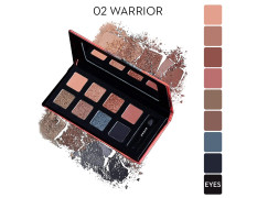 SUGAR Cosmetics Blend The Rules Eyeshadow Palette | Long Lasting, Smudge Proof & Shimmery Finish | 10.4 Gm - 02 Warrior (8 Smokey Shades)