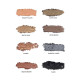 SUGAR Cosmetics Blend The Rules Eyeshadow Palette | Long Lasting, Smudge Proof & Shimmery Finish | 10.4 Gm - 02 Warrior (8 Smokey Shades)