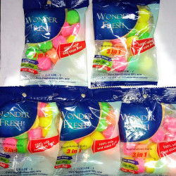 Wonder Fresh Colour Naphthalene Ball 100gms (Pack of 5 Packets)