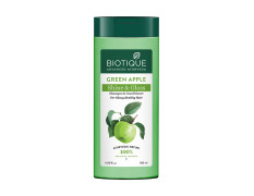 Biotique Green Apple Shine & Gloss Shampoo & Conditioner| Promotes Healthy, Shiny and Glossy Hair | Nourishes Scalp | Makes Hair Soft & Smooth |100% Botanical Extracts| All Skin Types | 180ml