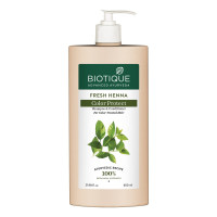 Biotique Bio Henna Leaf Fresh Texture Shampoo and Conditioner, 650ml