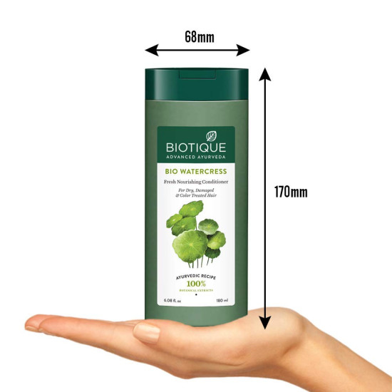 Biotique Bio Watercress Fresh Nourishing Conditioner, 180ml