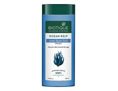 Biotique Ocean Kelp Anti Hairfall Shampoo | Intensive Hair Growth Therapy| Anti Hairfall Shampoo that Maintains Shine |100% Botanical Extracts | Suitable for All Hair Types |180ml