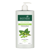 Biotique Bio Soya Protein Fresh Nourishing Shampoo | Repairs Dry and Damaged Hair |Maintains pH Balance |Promotes Healthy Shiny Hair| Prevents Color Fading | All Skin Types | 650ml