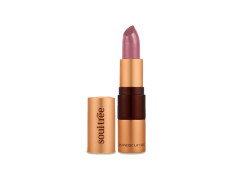 SoulTree Ayurvedic Lipstick - Massive Mauve 605, 4gm | Creamy Texture | Enriched with Organic Ghee & Almond Oil | Moistured & Nourished Lips | 4gm