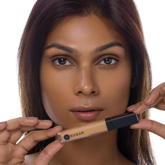 SUGAR Cosmetics Magic Wand Full Coverage Concealer | Matte | Waterproof |For All Skin Types | Lasts Upto 8 Hrs | 8.4gm - 40 Breve (Medium Beige Full Coverage Concealer With Warm Undertone) SUGAR Cosmetics Magic Wand Full Coverage Concealer | Matte | Waterproof |For All Skin Types | Lasts Upto 8 Hrs | 8.4gm - 40 Breve (Medium Beige Full Coverage Concealer With Warm Undertone)
