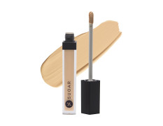 SUGAR Cosmetics Magic Wand Full Coverage Concealer | Matte | Waterproof |For All Skin Types | Lasts Upto 8 Hrs | 8.4gm - 12 Con Leche (Light Full Coverage Concealer With Golden Undertone)