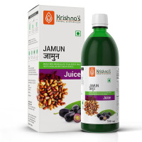 KRISHNA'S HERBAL & AYURVEDA Jamun Juice-500 Ml|(Pack Of 1)|Ayurvedic Way To Manage Blood Sugar|Good For Metabolic&Digestive Health