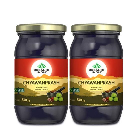 Organic India Organic Chyawanprash - 500 g (Pack of 2)
