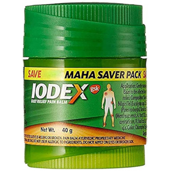 Iodex Multi Purpose Pain Balm, 40g