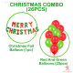 Party Propz Christmas decoration kit - 26 Pcs, Christmas backdrop banner | christmas balloons for decoration | balloons for decoration | Banner | Balloons
