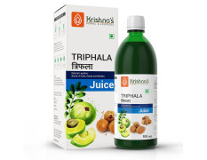 KRISHNA'S HERBAL & AYURVEDA Triphala Juice - 1000 Ml | Natural Laxative | Enriched With Amla, Harad, Baheda | Improves Digestion