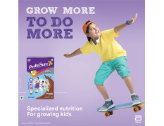 PediaSure 7+ Specialized Nutrition Drink Powder 400 Grams,Premium Chocolate Flavour With Oats & Almonds,For Growing Children,Supports Height Gain,Muscle Strength &Brain Development,1 Count