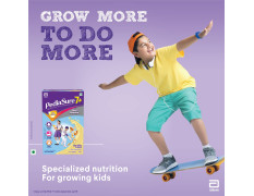 Pediasure 7+ Specialized Nutrition Drink Powder 400 grams,Vanilla Delight Flavour,Scientifically Designed Nutrition for Growing Children,Supports Height Gain,Muscle Strength &Brain Development