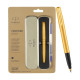 Parker Frontier Gold Roller Ball Pen| Ink Color - Blue | Perfect For Professional Use | Elite Pen For Corporate Purposes Parker Frontier Gold Roller Ball Pen| Ink Color - Blue | Perfect For Professional Use | Elite Pen For Corporate Purposes
