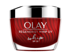 Olay Regenerist Whip Cream with SPF30 | Ultra Lightweight | Hydrated, Plump, Bouncy Skin | With Hyaluronic Acid, Niacinamide and Peptides | Normal, Oily, Dry, Combination Skin | 50g