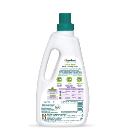 Himalaya Germ Free Baby Laundry Wash 1 L Bottle