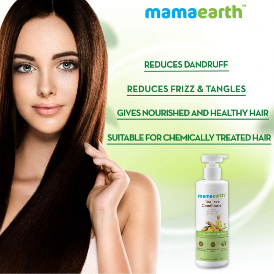 Mamaearth Anti Dandruff Conditioner, With Tea Tree & Ginger Oil, For Dandruff Free Hair 250ml