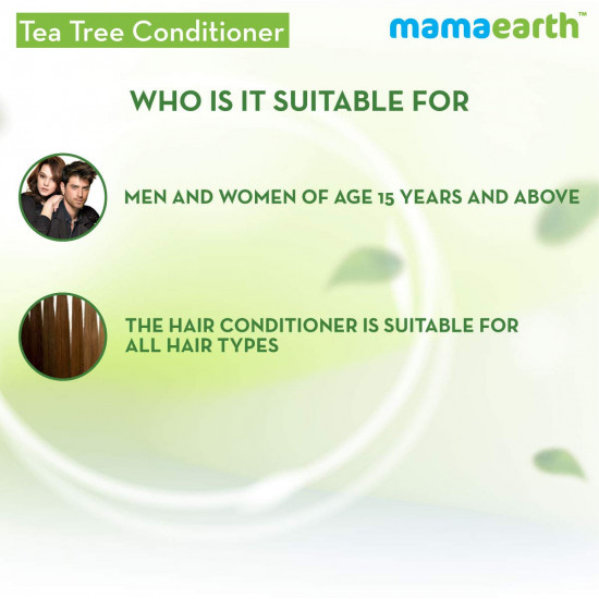 Mamaearth Anti Dandruff Conditioner, With Tea Tree & Ginger Oil, For Dandruff Free Hair 250ml