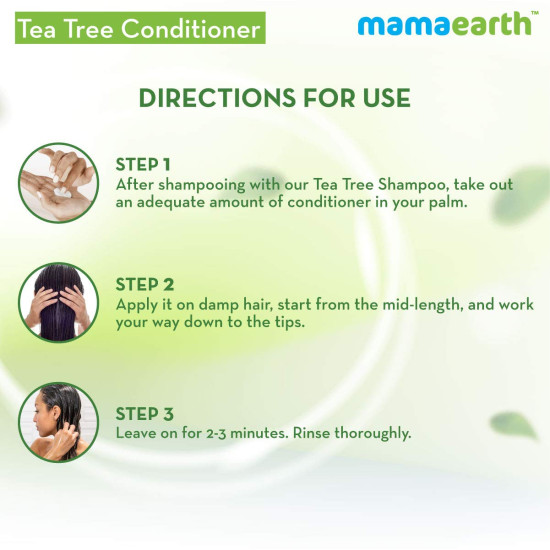 Mamaearth Anti Dandruff Conditioner, With Tea Tree & Ginger Oil, For Dandruff Free Hair 250ml