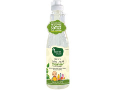 Mother Sparsh Plant Powered Natural Baby Liquid Cleanser with Basil & Green Apple Extract | for Baby Bottles, Nipples, Accessories and Toys Cleaning - 500ml