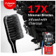 Colgate Slimsoft Charcoal Manual Toothbrush for Adults (Buy 2, Get 2 Free) - 4 Pcs, 17X Slimmer Tip Bristles