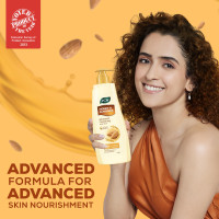 Joy Honey & Almonds Advanced Nourishing Lightweight Summer Body Lotion 750ml | Enriched With Shea Butter | Natural Sunscreen Filters | 48 Hour Moisture, Suitable for Normal to Dry Skin