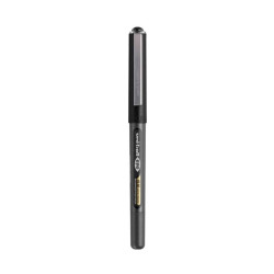 uni-ball UB150-38 0.38mm Ultra Micro Eye Roller Pen | Black Body, Black Ink, Pack of 6