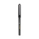 uni-ball UB150-38 0.38mm Ultra Micro Eye Roller Pen | Black Body, Black Ink, Pack of 6