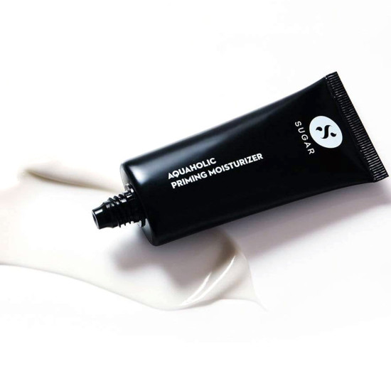 SUGAR Cosmetics Aquaholic 2 in 1 Priming Moisturizer | Non-greasy | Lightweight Formulation | 30 ml SUGAR Cosmetics Aquaholic 2 in 1 Priming Moisturizer | Non-greasy | Lightweight Formulation | 30 ml