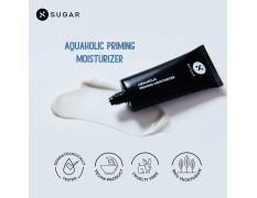 SUGAR Cosmetics Aquaholic 2 in 1 Priming Moisturizer | Non-greasy | Lightweight Formulation | 30 ml