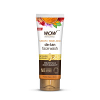 WOW Skin Science Ubtan Cleansing Face Wash | Turmeric & Saffron | All Skin Types | Clear, Glowing Skin | 100% Vegan | Paraben & Sulphates Free | For Women & Men | 100 ml