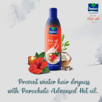 Parachute Advansed Ayurvedic Hot Oil 400 ml with Free 90 ml Pack Parachute Advansed Ayurvedic Hot Oil 400 ml with Free 90 ml Pack