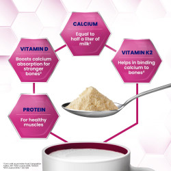 Horlicks Women's Plus Caramel Refill 750g | Health Drink for Women, No Added Sugar | Improves Bone Strength in 6 months, 100% Daily Calcium, Vitamin D