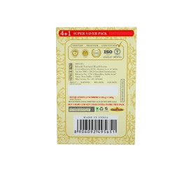 KHADI NATURAL Ayurvedic Aloevera Soap Super Saver Pack 4+1, 125 g (Pack of 5)