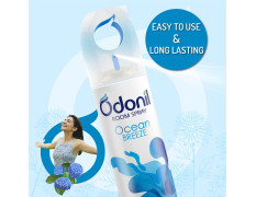 Odonil Room Air Freshner Spray, Ocean Breeze - 220 ml | Nature Inspired Fragrance for Home & Office | Long Lasting Fragrance