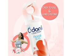 Odonil Room Air Freshner Spray, Floral Bliss - 220 ml | Nature Inspired Fragrance for Home & Office | Long Lasting Fragrance