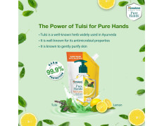 Himalaya Pure Hands | Deep Cleansing Tulsi and Lemon Hand Wash Refill - 750 ml