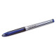 uni-ball Air UBA 188 L 0.7mm Roller Ball Pen Combo | Blue & Black Ink, Pack of 6