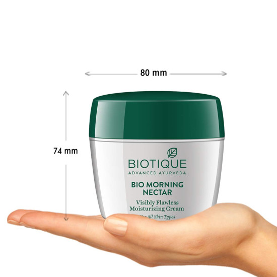 Biotique Bio Morning Nectar Visibly Flawless Moisturizing Cream, 175g