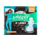 Whisper Bindazzz Nights 20 XXXL Sanitary Pads, Upto 0% Leaks All Night Long, For Super Heavy Flow, Nearly 75% Longer with Wider Back, Double hug wings keep pad in place , Disposable Wrapper Whisper Bindazzz Nights 20 XXXL Sanitary Pads, Upto 0% Leaks All Night Long, For Super Heavy Flow, Nearly 75% Longer with Wider Back, Double hug wings keep pad in place , Disposable Wrapper