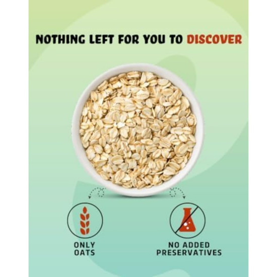 True Elements Rolled Oats 1.2kg (Pack of 2) | 100% Whole Grain | High Fiber & Protein | Healthy Breakfast Cereal | Jumbo Oats useful for oatmeal | Diet Food for Weight Management True Elements Rolled Oats 1.2kg (Pack of 2) | 100% Whole Grain | High Fiber & Protein | Healthy Breakfast Cereal | Jumbo Oats useful for oatmeal | Diet Food for Weight Management